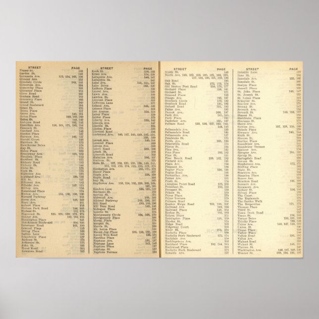 Index New Rochelle Poster (Framsidan)