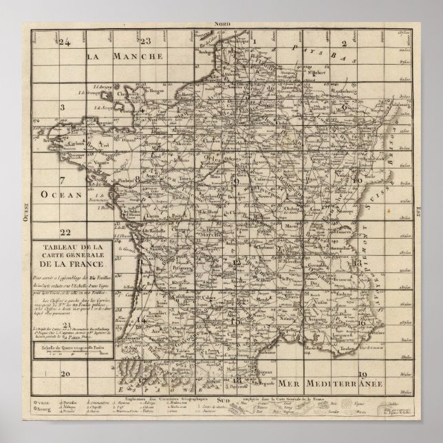 Index of France Poster (Framsidan)