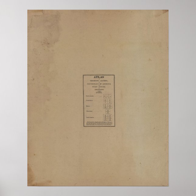 Index till Atlas Poster (Framsidan)