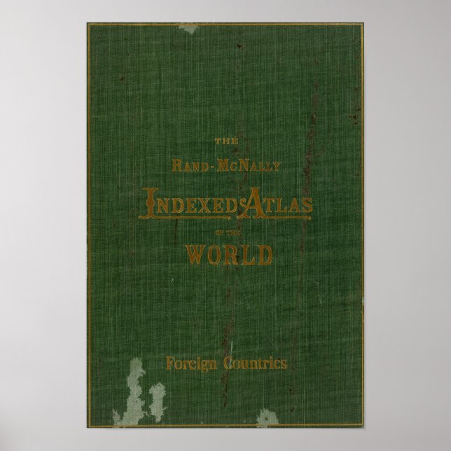 Indexerad atlas poster (Framsidan)