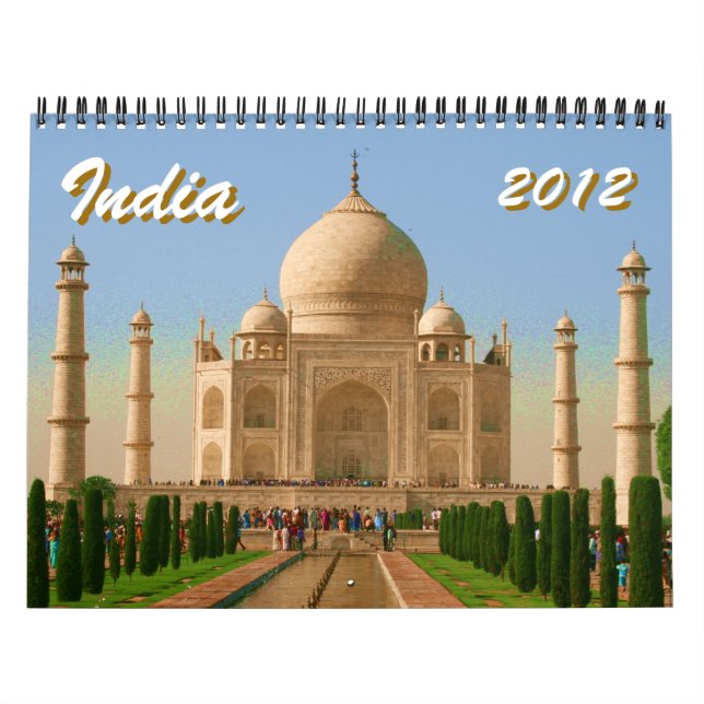 india 2012 kalender (Omslag)