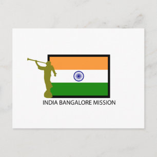 INDIA BANGALORE UPPDRAG LDS CTR VYKORT
