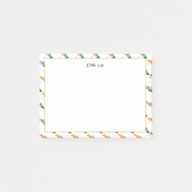 INDIA Christian Scripture Post-it Block (Framsida)