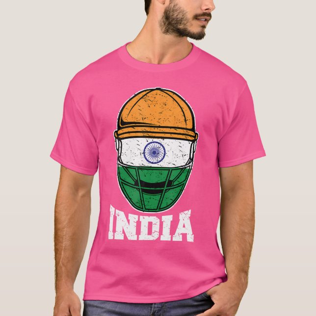 India Cricket Indian 2019 National Fläkt Jersey T Shirt (Framsida)