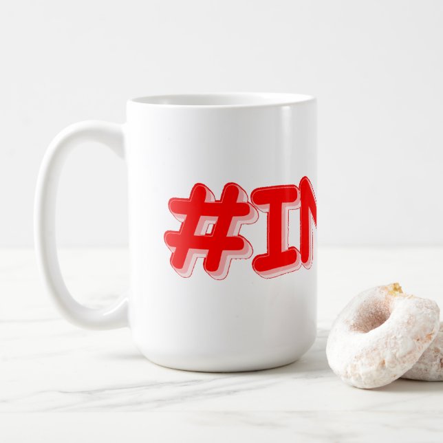"#India" Cute Design. Köp nu Kaffemugg (Med munk)