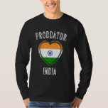 India Flag Heart Proddatur City T Shirt<br><div class="desc">India Flag Heart Proddatur City</div>