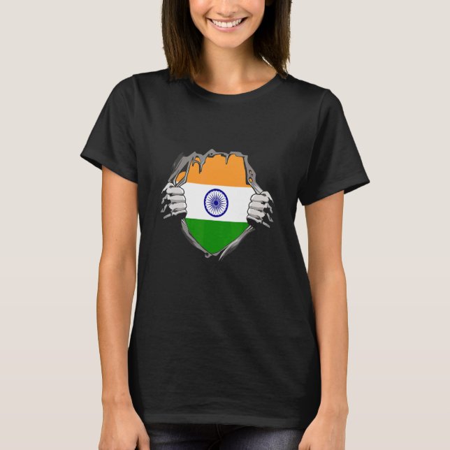 India flag t shirt (Framsida)