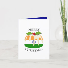 INDIA FLAGGA | Festive Pudding | Jul Helgkort
