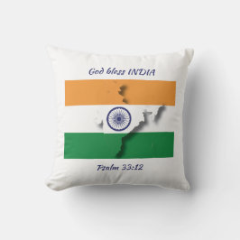 INDIA FLAGGA KUDDE