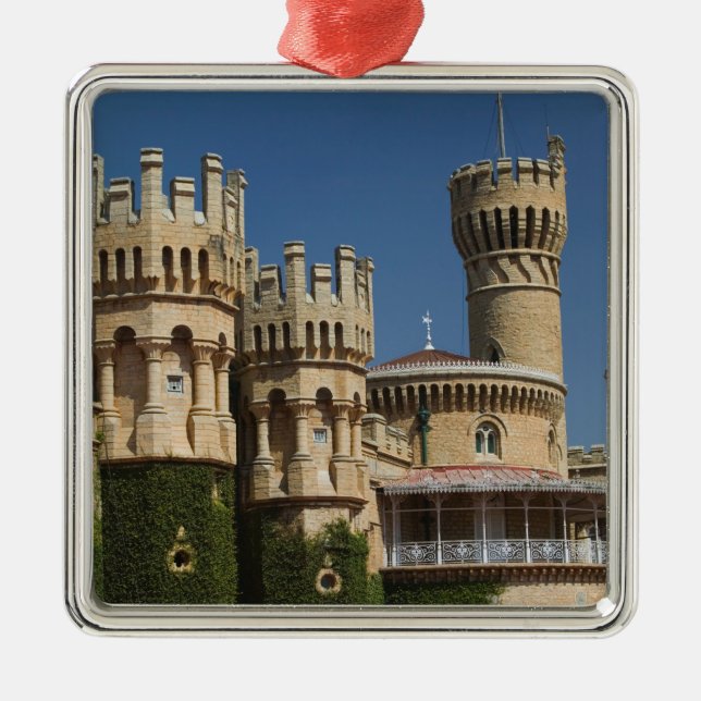 INDIA, Karnataka, Bangalore: Bangalore Palace Julgransprydnad Metall (Framsidan)