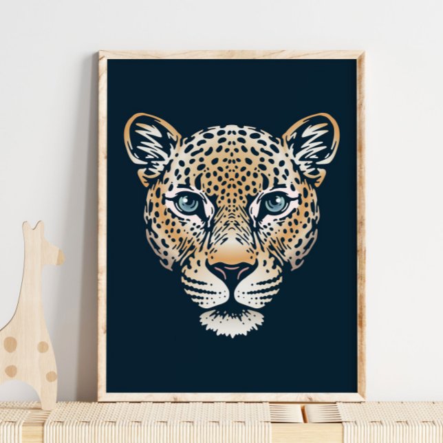 India Leopard Wildlife Skriv ut | Skriv ut leopard Poster (Skapare uppladdad)