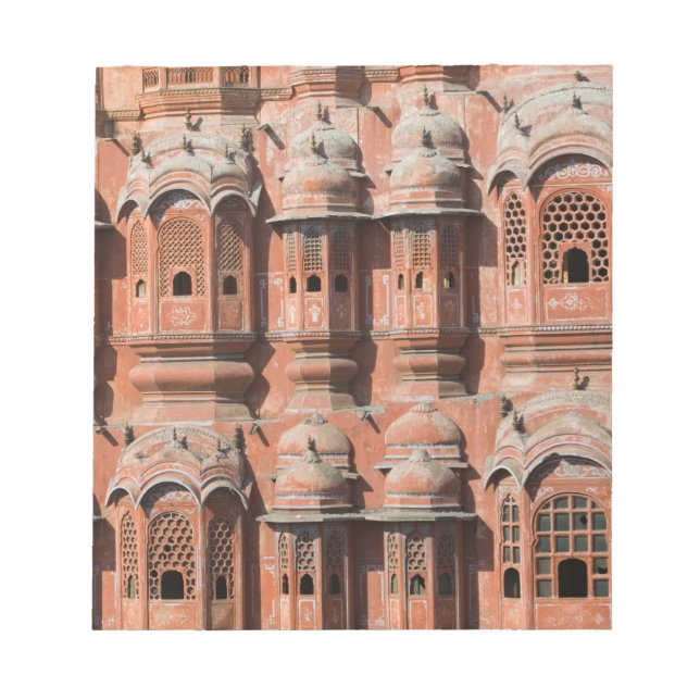 INDIA, Rajasthan, Jaipur: Hawa Mahal (Palace of th Anteckningsblock (Framsida)