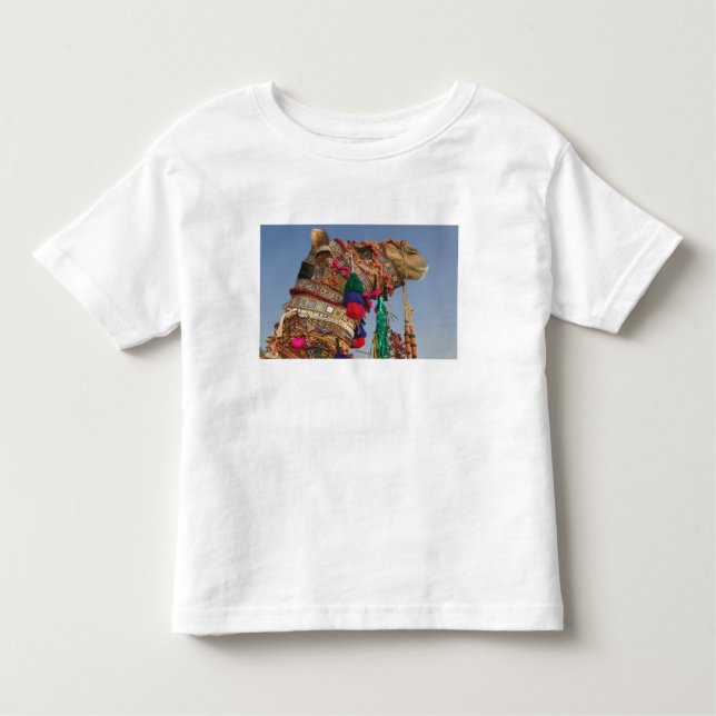 INDIA, Rajasthan, Pushkar: PUSHKAR CAMEL FAIR T Shirt (Framsida)