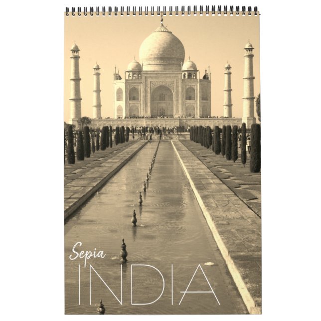 india sepia 2026 kalender (Omslag)