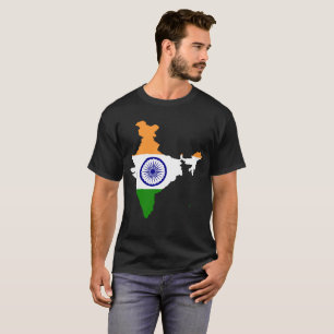INDIA Speciell Anpassade Black Tourist T Shirt
