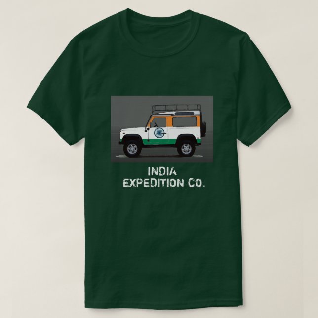 INDIA T SHIRT (Design framsida)