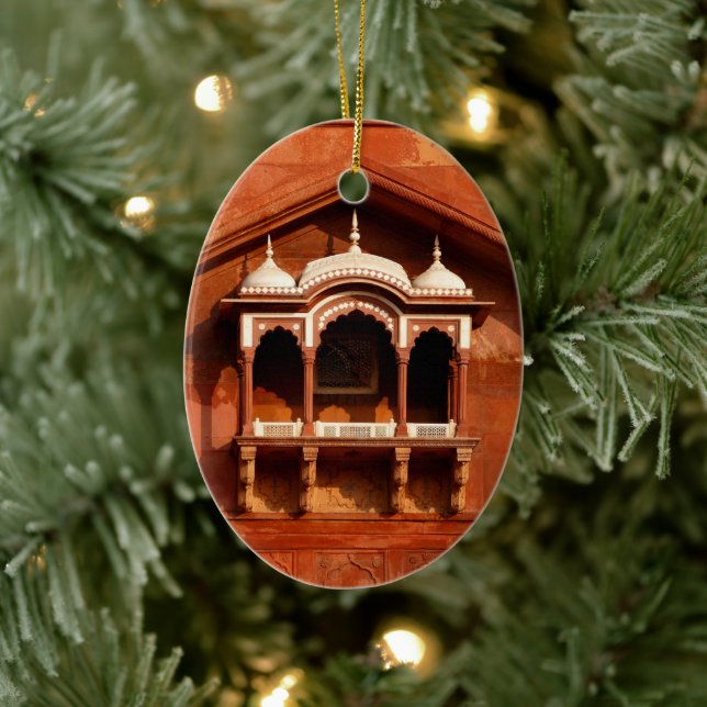 India Temple Wall Julgransprydnad Keramik (Träd)