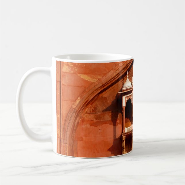India Temple Wall Kaffemugg (Vänster)