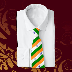 India Ties, mode indisk Flagga, business Slips