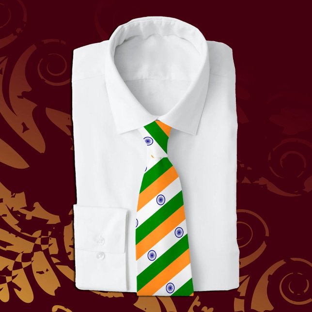 India Ties, mode indisk Flagga, business Slips (Skapare uppladdad)