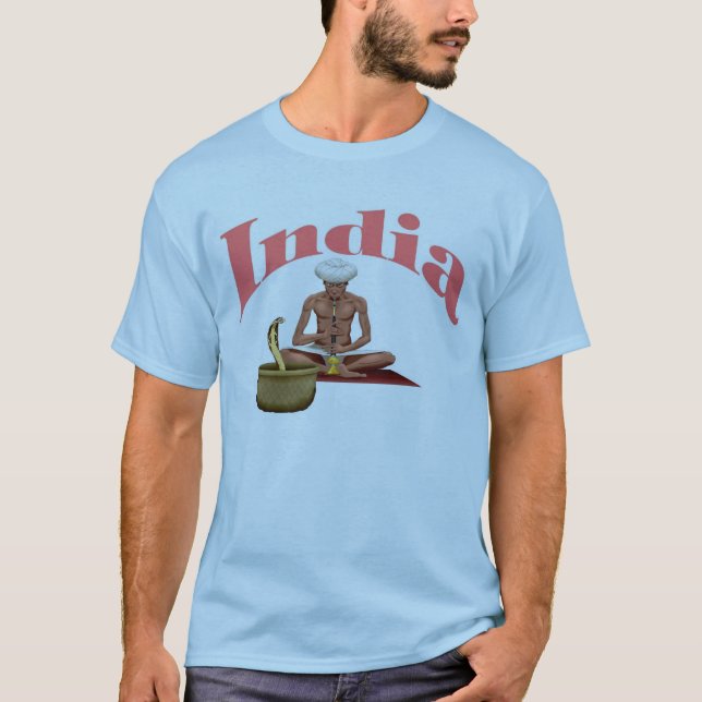 India Travel Shirt Tee (Framsida)