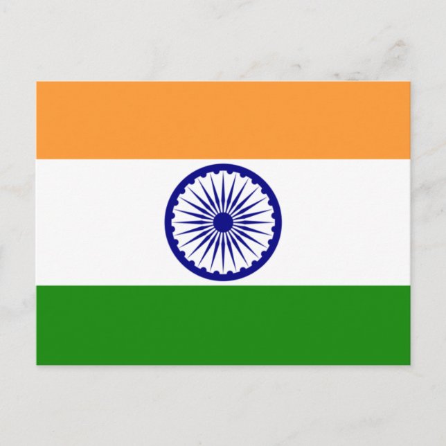 india vykort (Framsida)