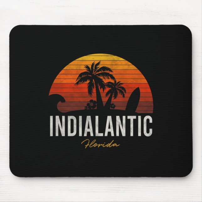 Indialantic Beach Florida Fl Handflatan Vacation S Musmatta (Framsidan)