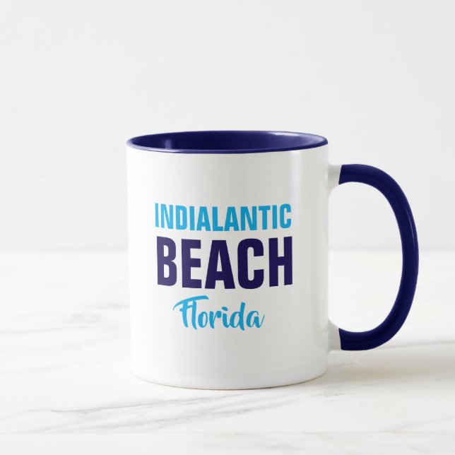 Indialantic Beach Florida Kaffe Mugg (Höger)