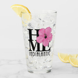 Indialantic HEM- rosa hibiskus Glaskopp