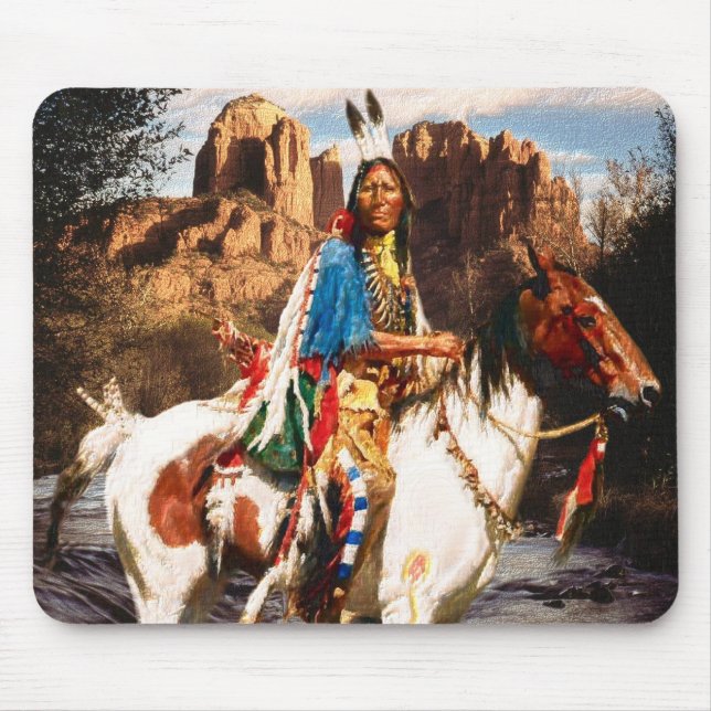 Indian1A Mousepad Musmatta (Framsidan)
