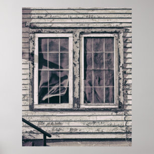 INDIAN AGENCY BYGGNAD - MONTANA POSTER