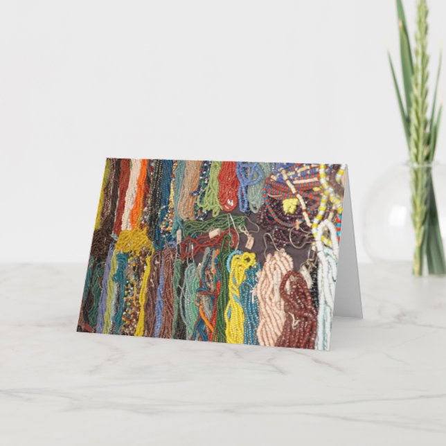 Indian Artifact pärlor Kort (Framsida)