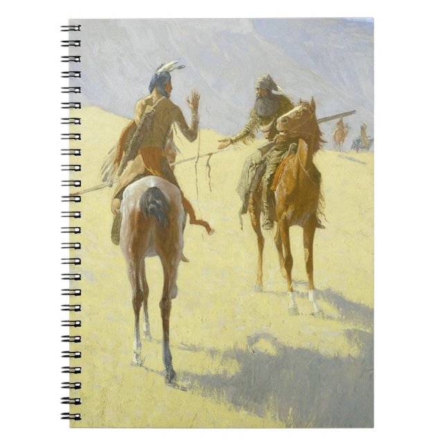 Indian av Remington Anteckningsbok (Framsidan)