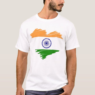 INDIAN BF - INDIAN ÄLSKARE - INDIAN FLAGGA - INDIA T SHIRT