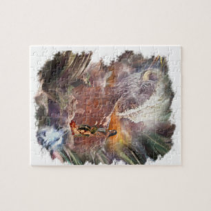 Indian Bröllop Night Vignette Pussel