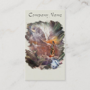 Indian Bröllop Night Vignette Visitkort