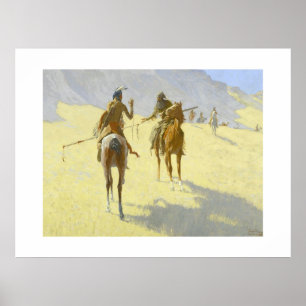 Indian by Remington Poster