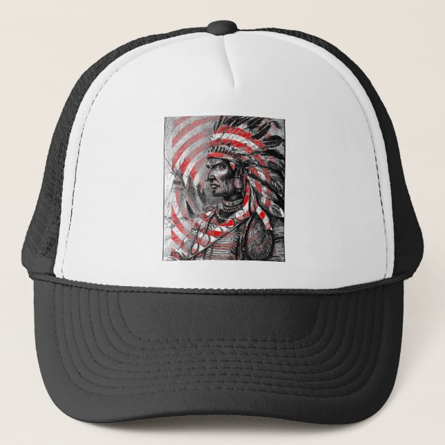 Indian Chief Hat Keps (Framsida)