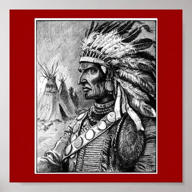 Indian Chief Poster (Framsidan)