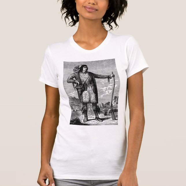 Indian Chief Women's Shirt T-shirt (Framsida)