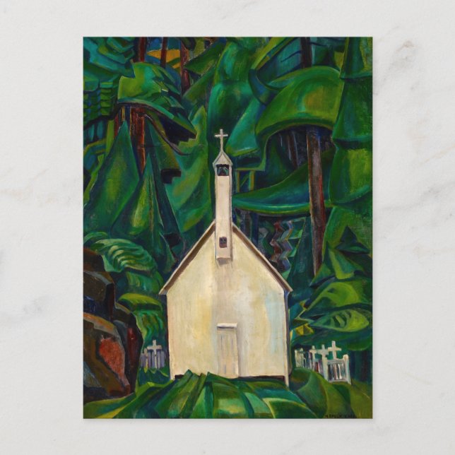 Indian Church | Emily Carr | Vykort (Framsida)