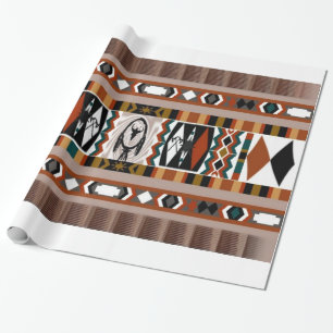 Indian Dreamcatcher som slår in papper Presentpapper