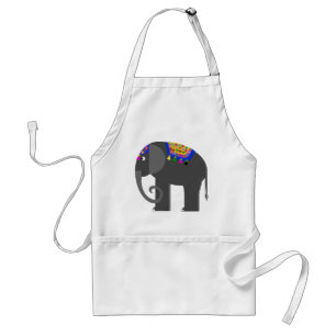 Indian Elephant Apron Förkläde