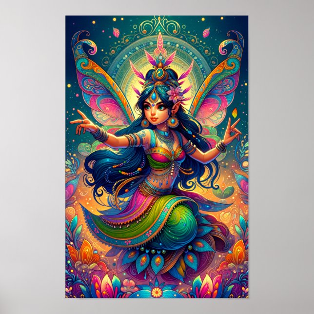 Indian Fairy Poster (Framsidan)