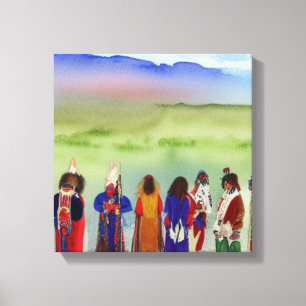 Indian Firande Canvas Art