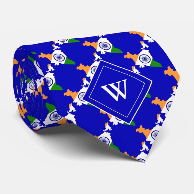 INDIAN Flagga of India Monogram BLUE Slips (Rullad)