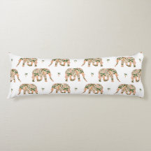 Indian Floral Paisley Ornate Elephants