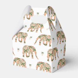 Indian Floral Paisley Ornate Elephants Presentaskar