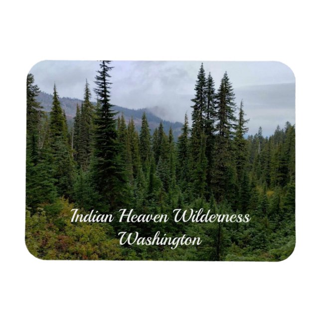 Indian Heaven Wilderness, Washington Magnet (Horisontell)