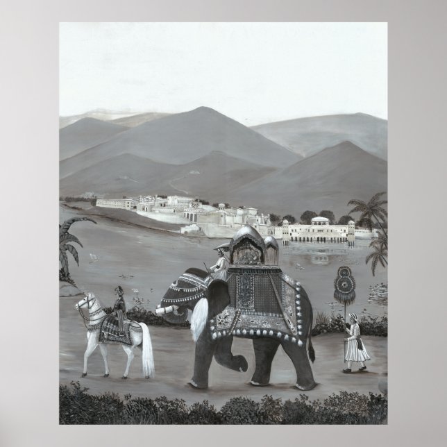 Indian Heritagen Art Prated Poster (Framsidan)